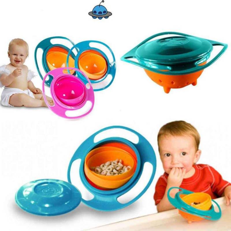 PLATO GIRATORIO ANTIDERRAME 360 PARA NIÑOS (OFERTA 2X1)