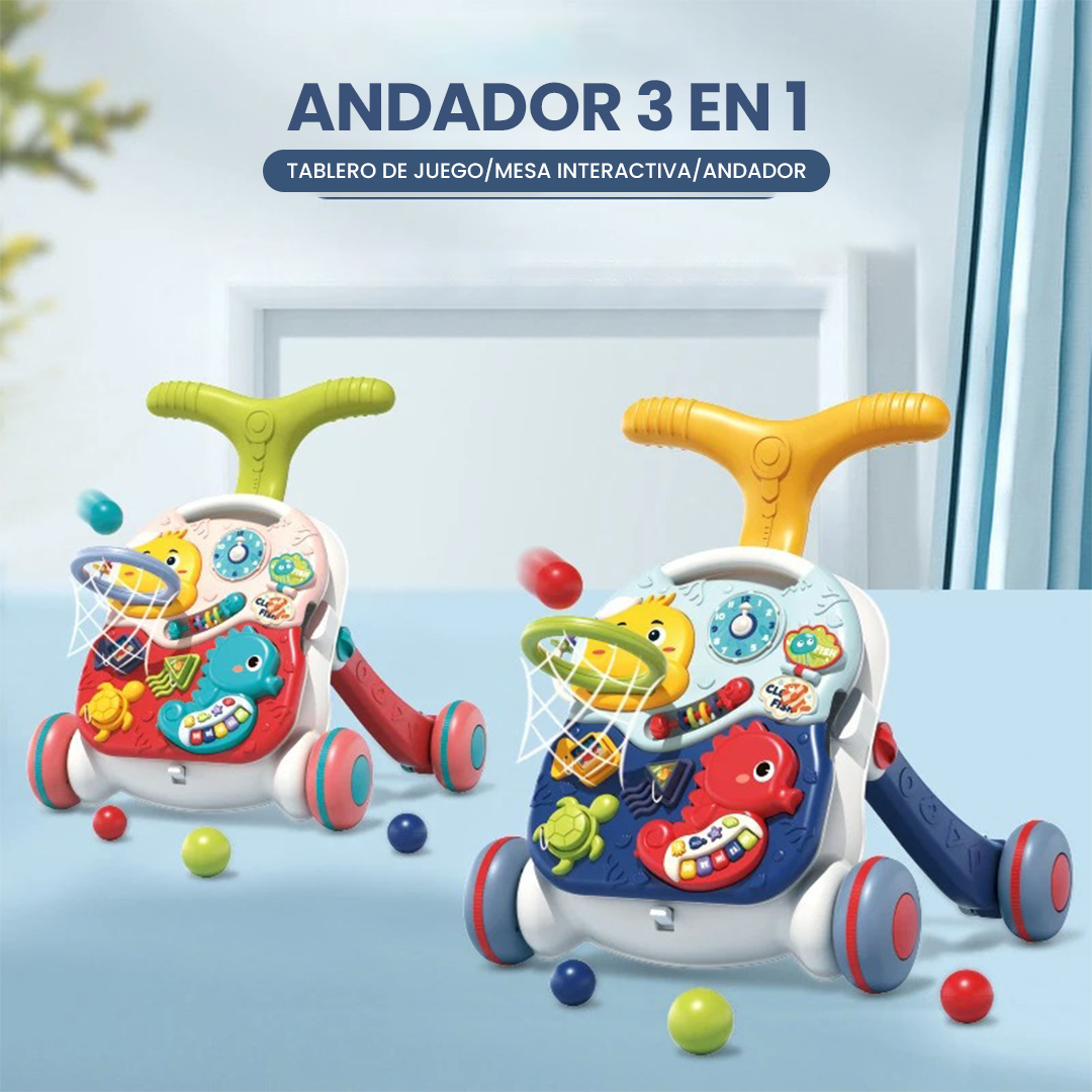 Andador Multifuncional 3 en 1