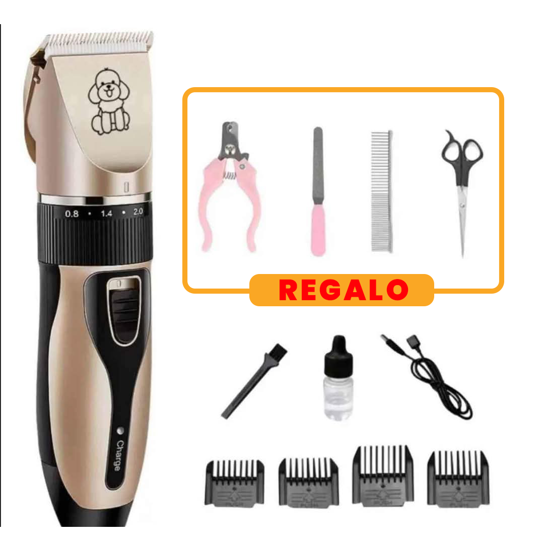 Kit Profesional de Peluquero para Mascotas - Combo Completo