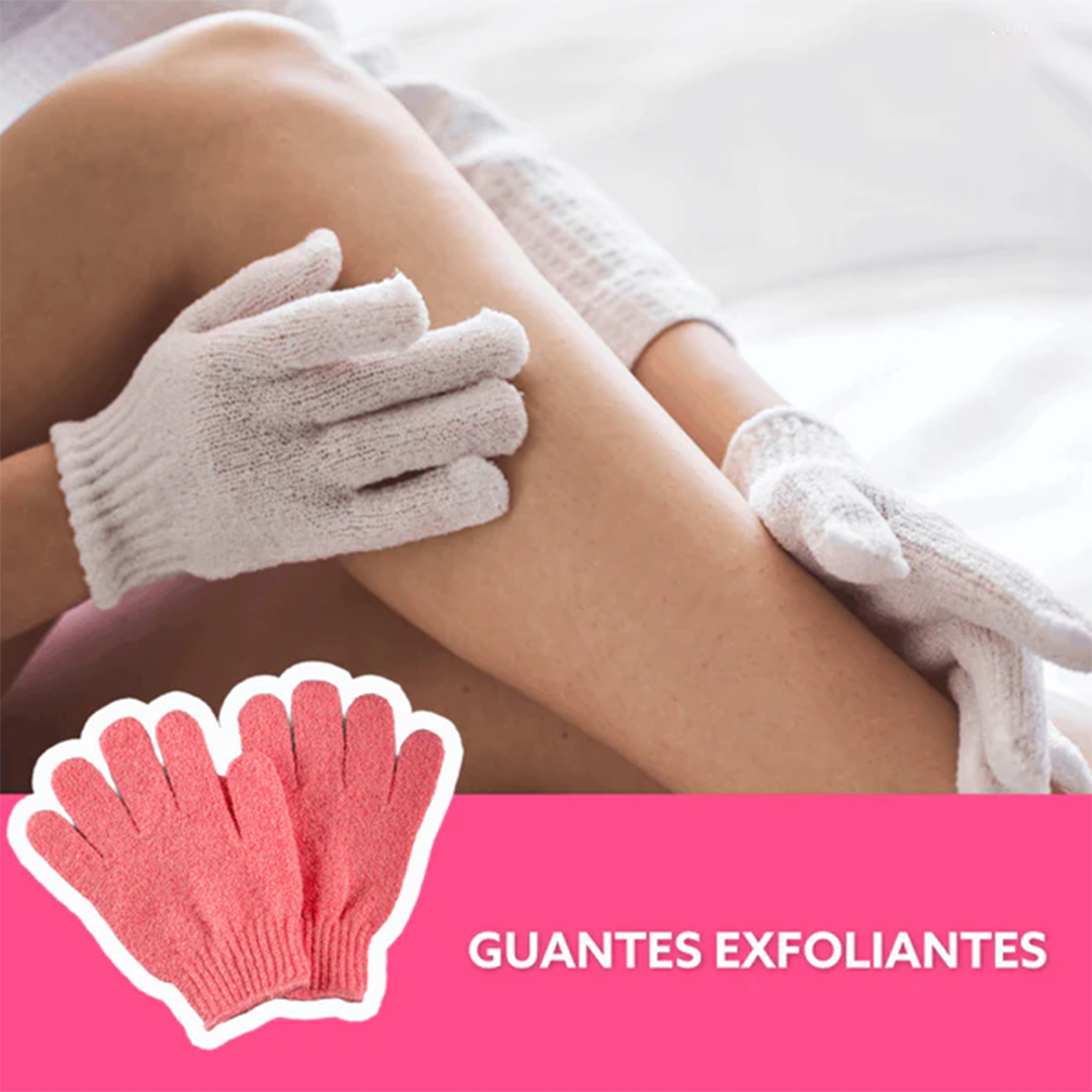 Guantes Exfoliantes para el Cuerpo