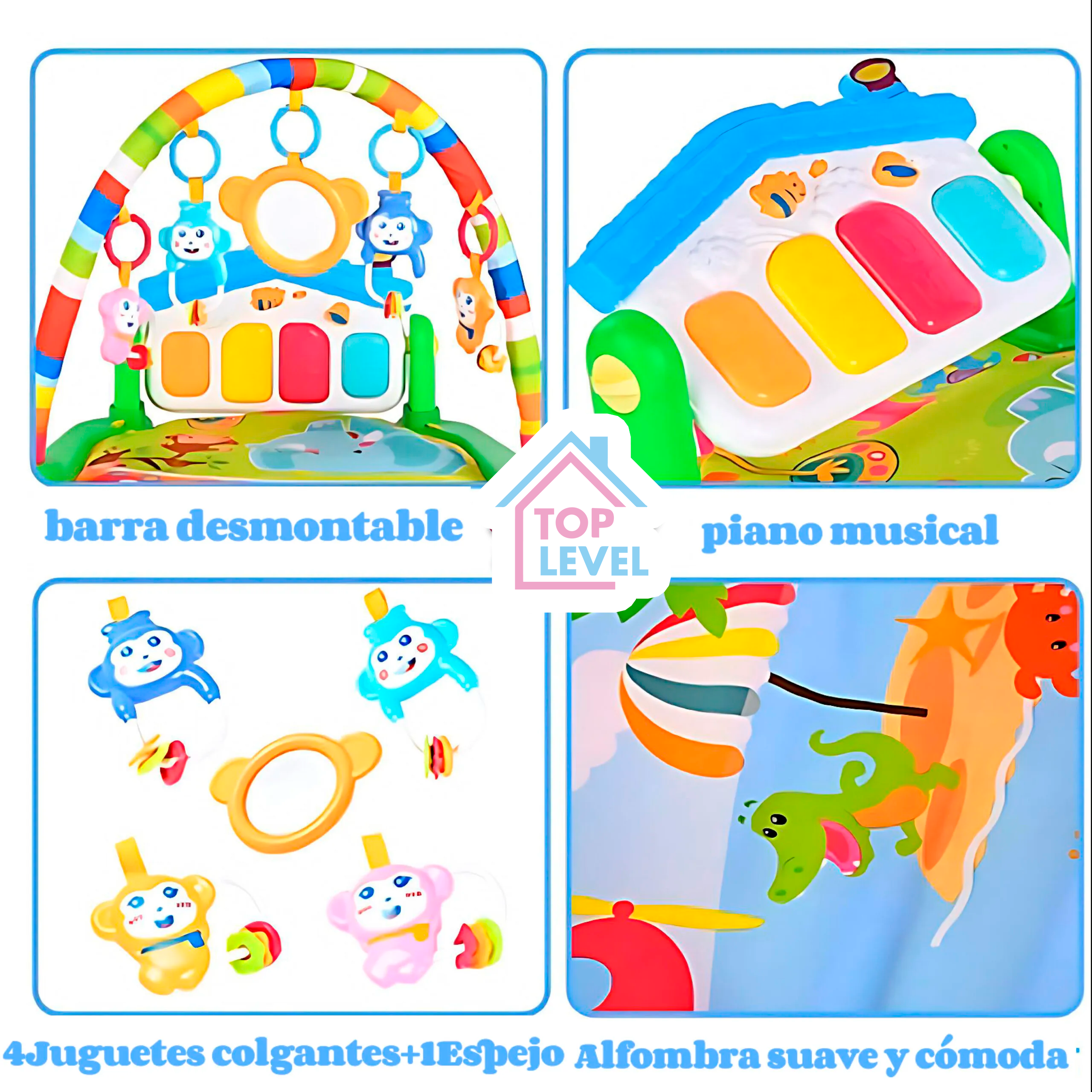 Gimnasio Piano De Bebe Musical