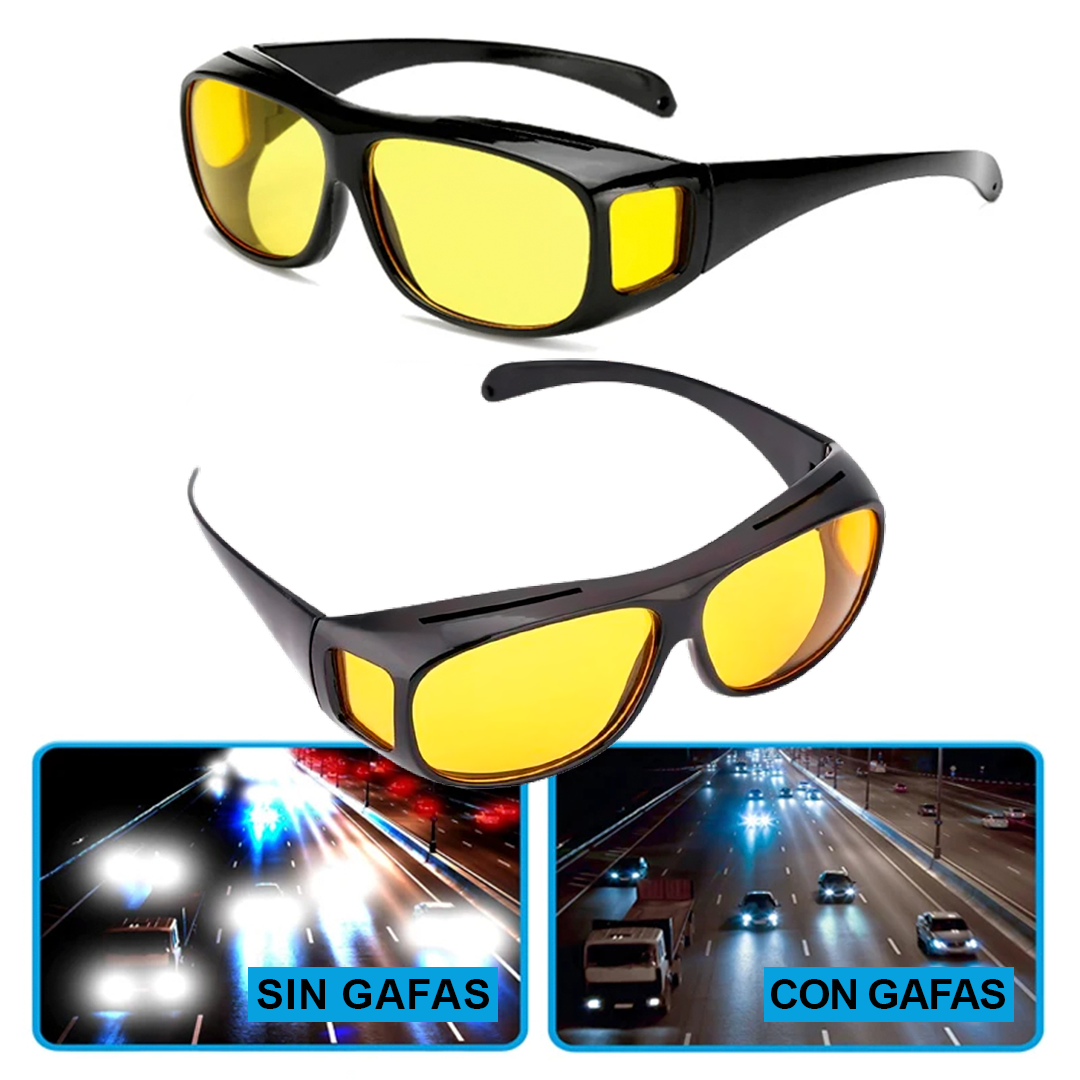 GAFAS NOCTURNAS CON VISION HD PARA CONDUCIR