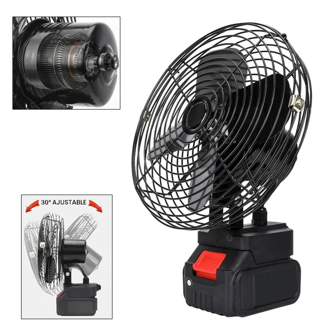 VENTILADOR CON BATERÍA RECARGABLE