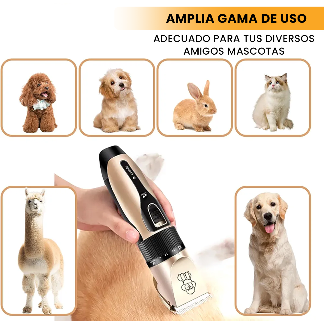 Kit Profesional de Peluquero para Mascotas - Combo Completo