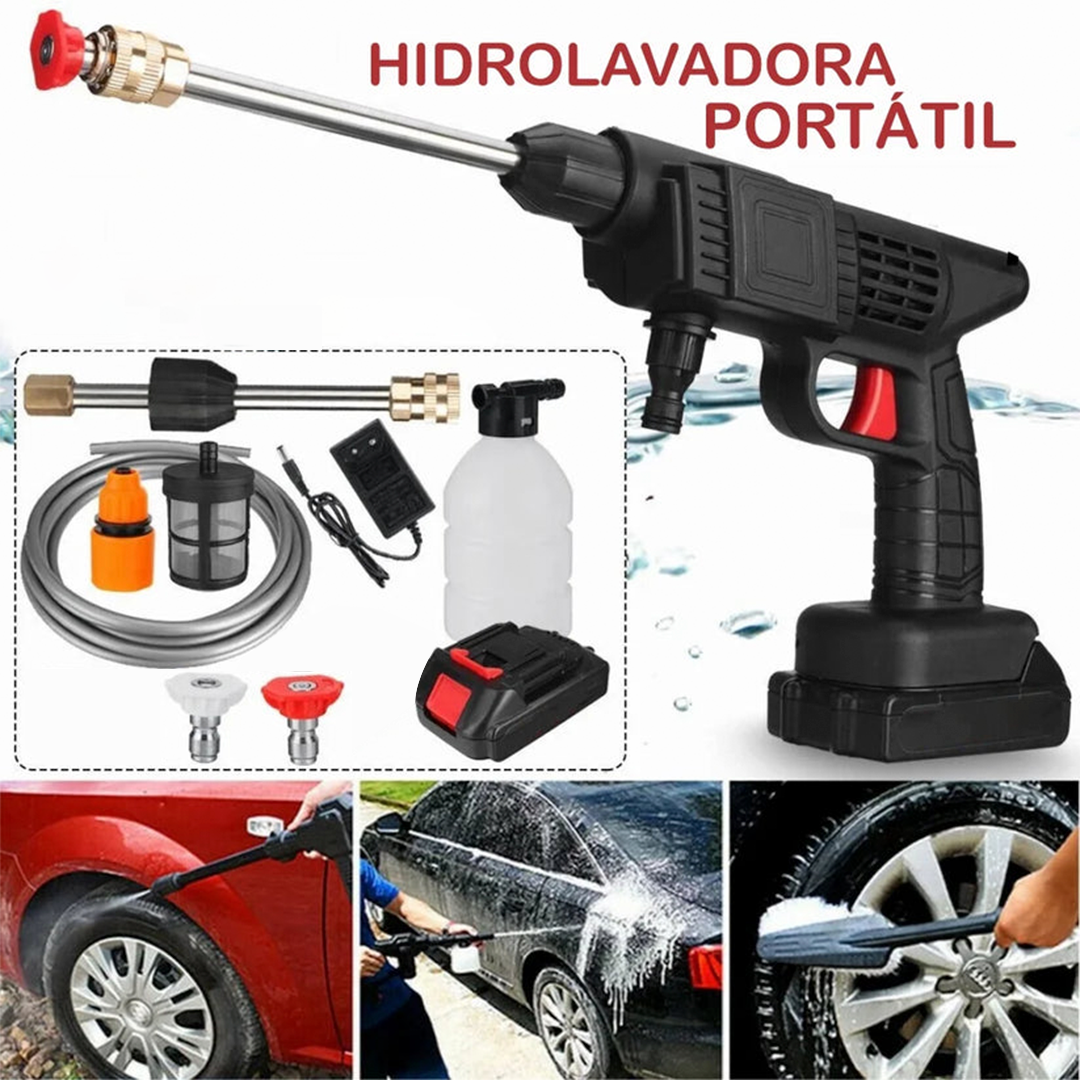 Hidrolavadora Recargable Con Batería