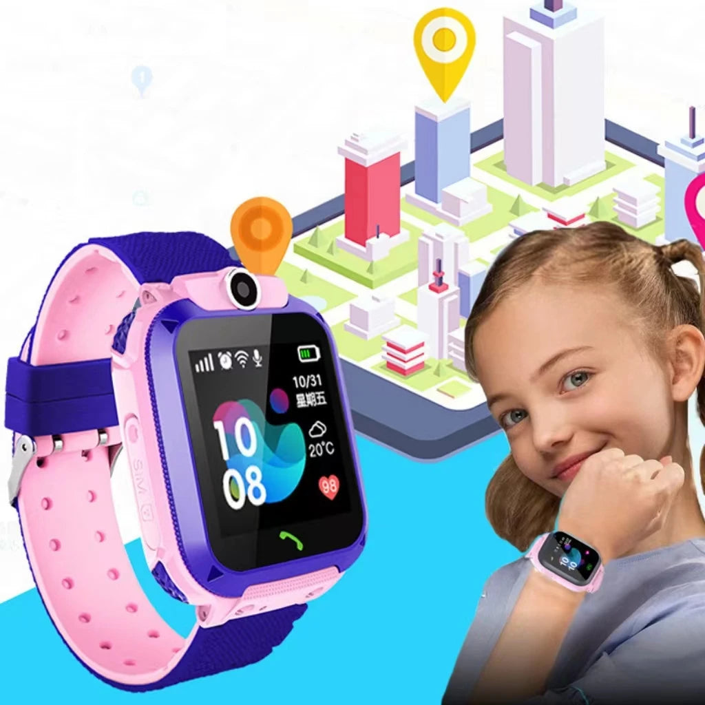 RELOJ INTELIGENTE Q12 PARA NIÑOS (SU SEGURIDAD ES PRIMERO)