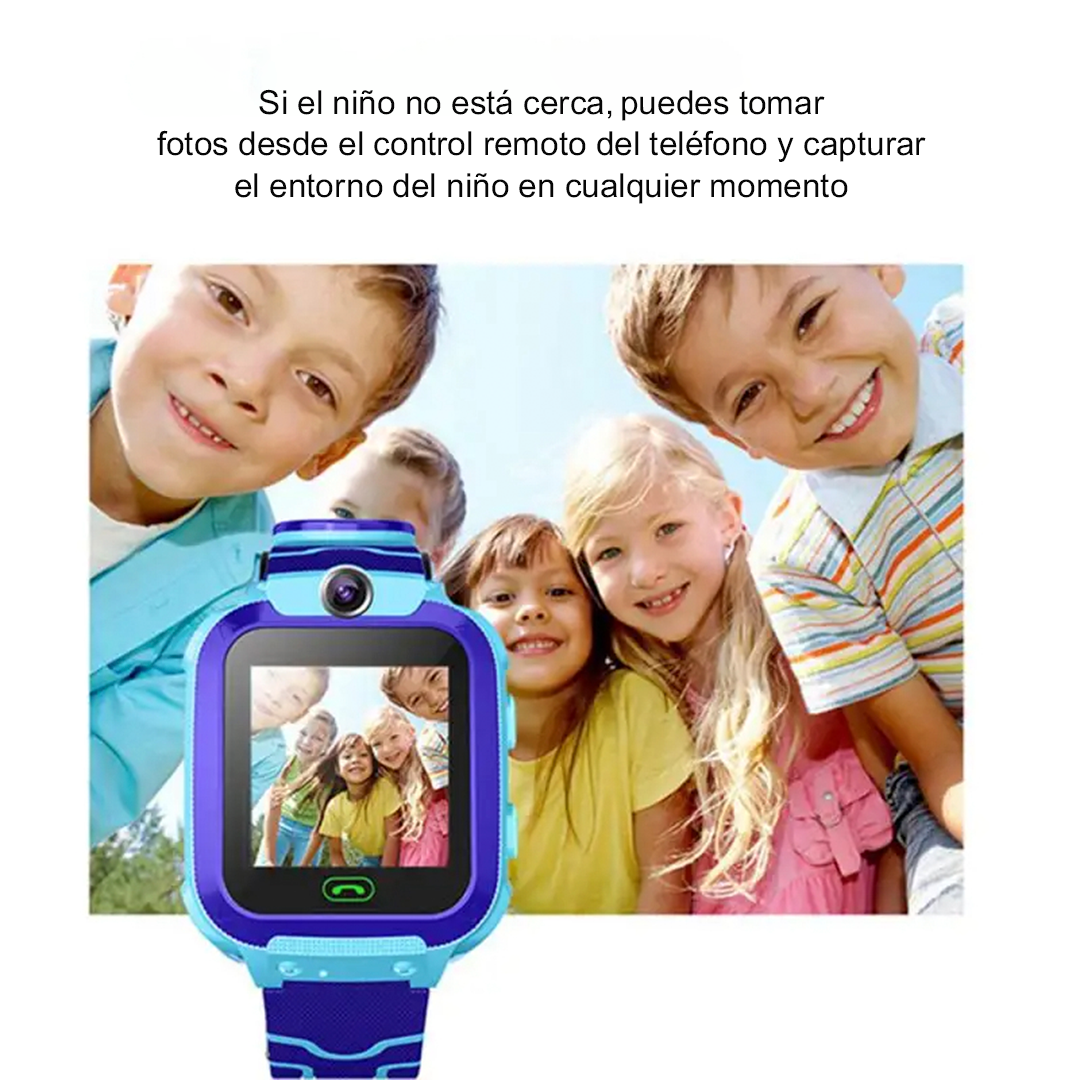 RELOJ INTELIGENTE Q12 PARA NIÑOS (SU SEGURIDAD ES PRIMERO)